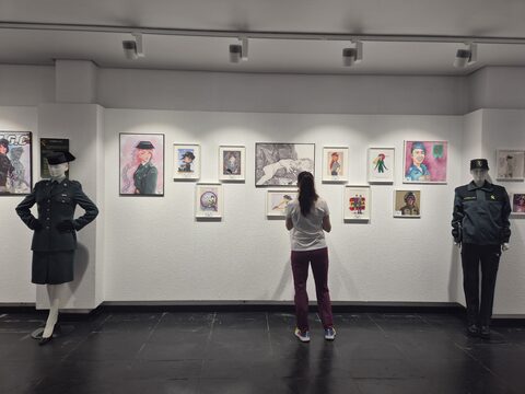 Fotografía 2 de la exposición Mujeres de Uniforme en Guadalajara