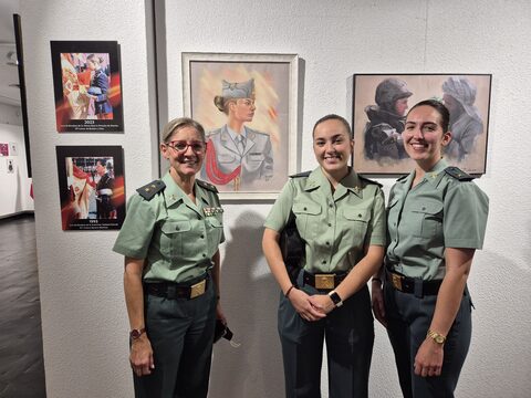 Fotografía 49 de la exposición Mujeres de Uniforme en Guadalajara
