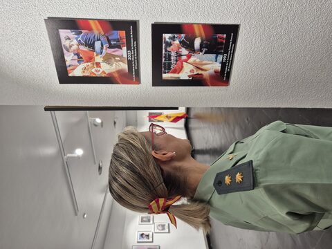 Fotografía 53 de la exposición Mujeres de Uniforme en Guadalajara