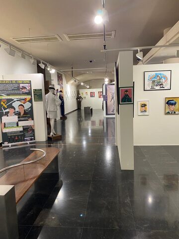 Fotografía 3 de la exposición Mujeres de Uniforme en el Palacio de Villahermosa (Huesca)
