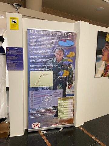 Fotografía 4 de la exposición Mujeres de Uniforme en el Palacio de Villahermosa (Huesca)