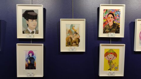 Fotografía 16 de la exposición de pinturas en Soria