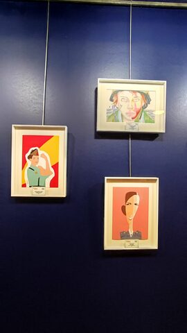 Fotografía 18 de la exposición de pinturas en Soria