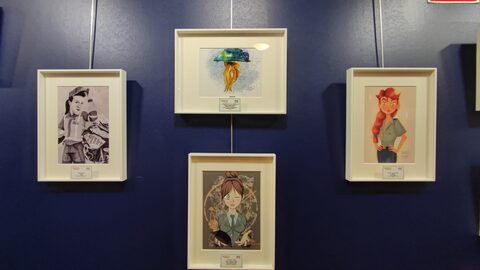 Fotografía 19 de la exposición de pinturas en Soria