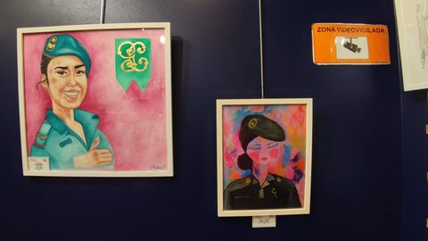 Fotografía 21 de la exposición de pinturas en Soria