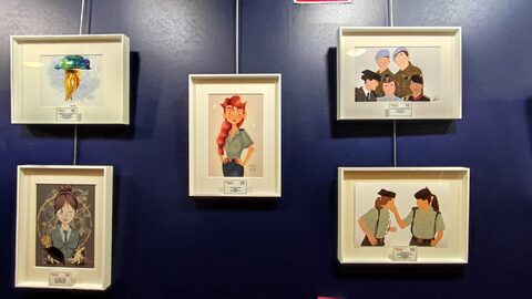 Fotografía 22 de la exposición de pinturas en Soria
