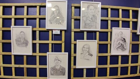 Fotografía 24 de la exposición de pinturas en Soria