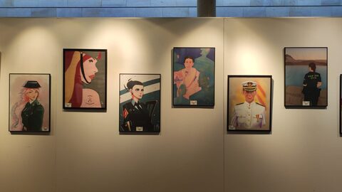Fotografía 34 de la exposición de pinturas en Soria