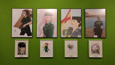 Fotografía 7 de la exposición Mujer y Guardia Civil en Zaragoza