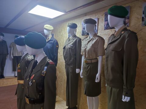 Fotografía 30 de la Sala Histórica Mujeres de Uniforme en Navaleno (Soria)