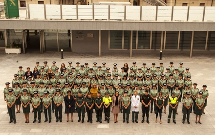 Exposición organizada con motivo del 30º aniversario del ingreso de la mujer en la Guardia Civil